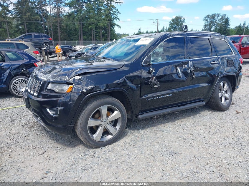 2014 Jeep Grand Cherokee Overland 1C4RJFCGXEC446940 photo 1