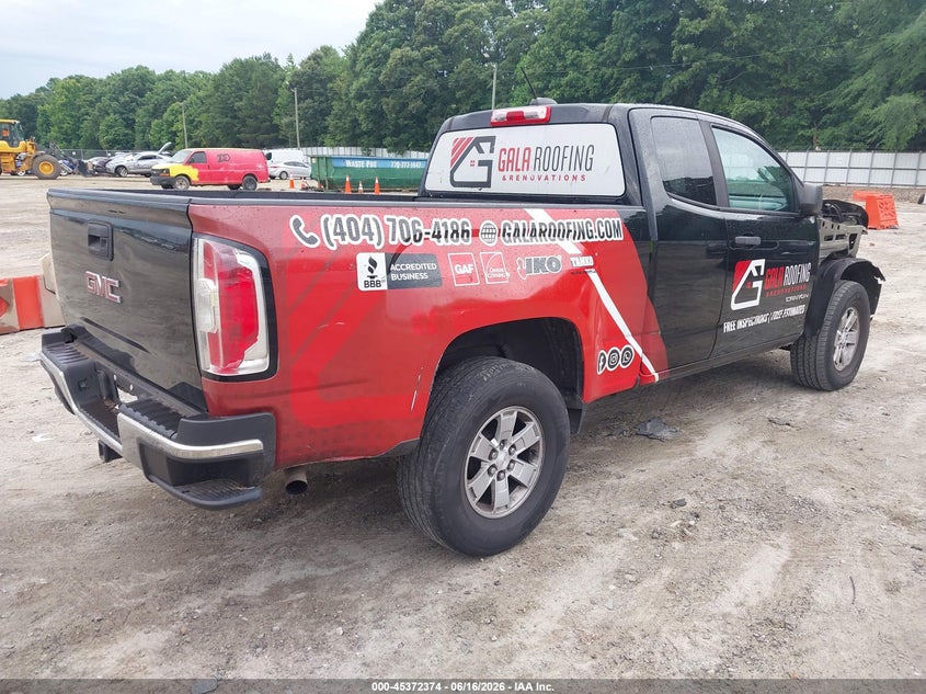 Vin: 1gth6ben1h1155938, lot: 45870360, gmc canyon 20174
