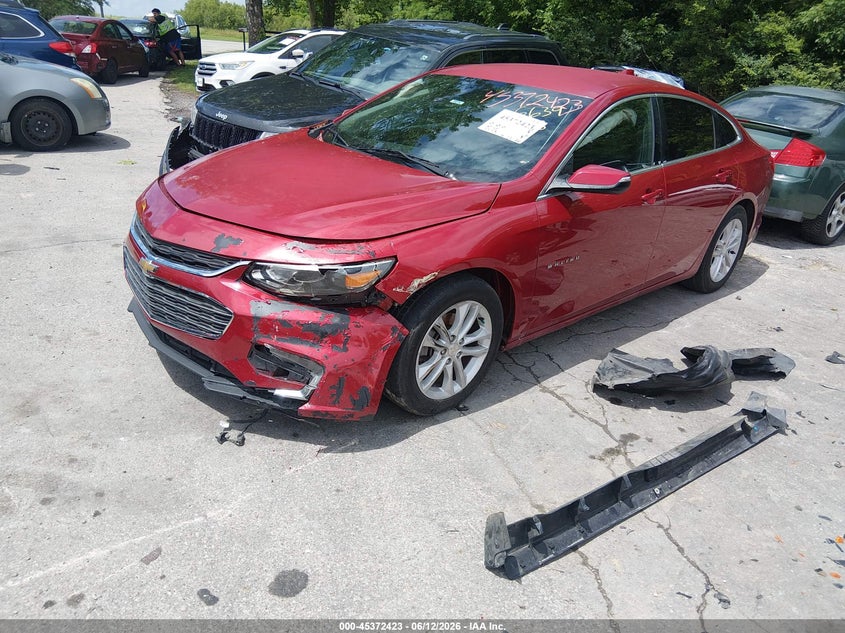 2016 Chevrolet Malibu 1lt 1G1ZE5ST6GF326639 photo 1