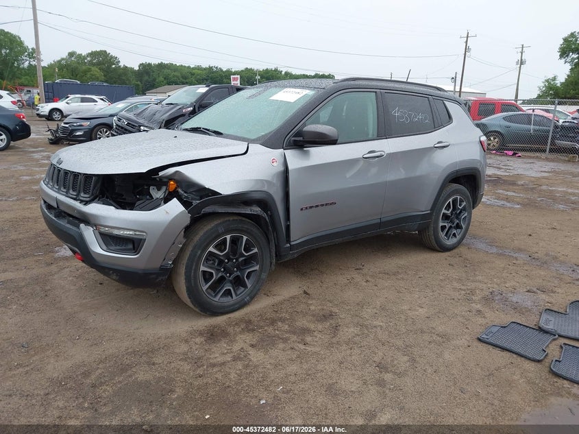 2019 Jeep Compass Trailhawk 4x4 3C4NJDDBXKT681974 photo 1