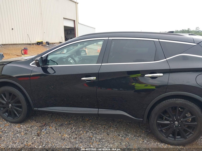 2022 Nissan Murano Sv Intelligent Awd VIN: 5N1AZ2BS9NC130106 Lot: 45372502