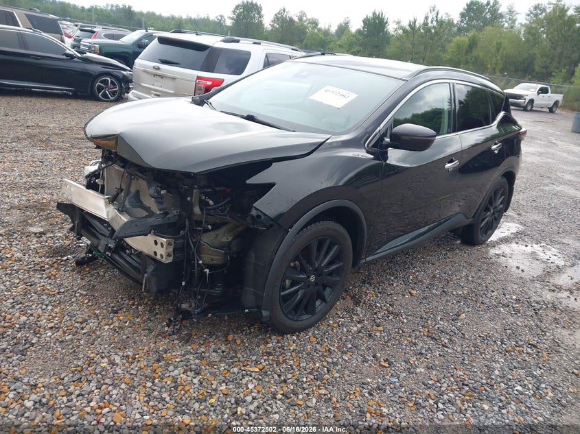 2022 NISSAN MURANO auction photo 2