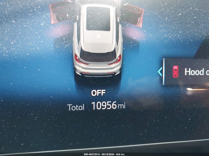 2025 BMW X1 auction photo 7
