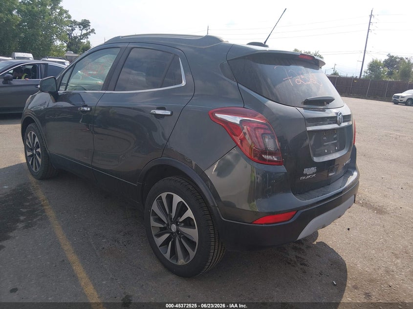 Vin: kl4cjgsb5hb026251, lot: 45870511, buick encore essence 20173
