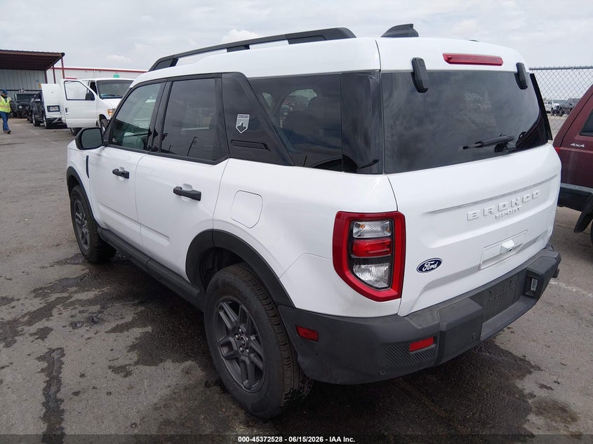 2026 FORD BRONCO SPORT SPORT UTILITY VEHICLE 1.5L I-3 DI, DOHC, VVT, TURBO, 181HP