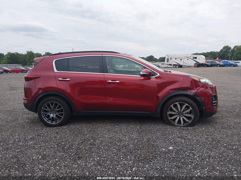 VIN KNDPN3AC1J7357481 2018 KIA SPORTAGE EX