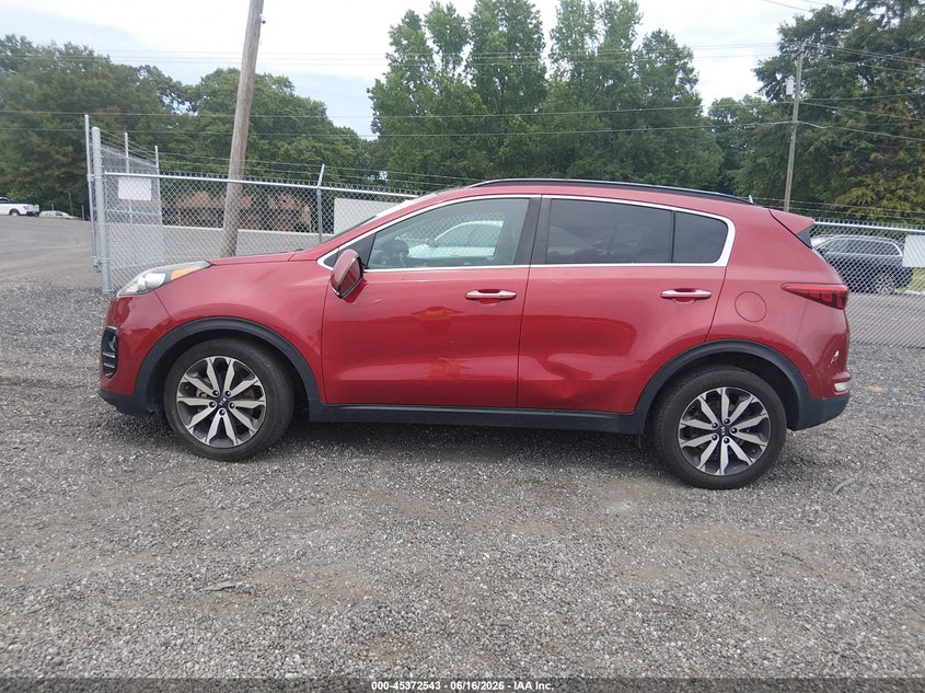 VIN KNDPN3AC1J7357481 2018 KIA SPORTAGE EX