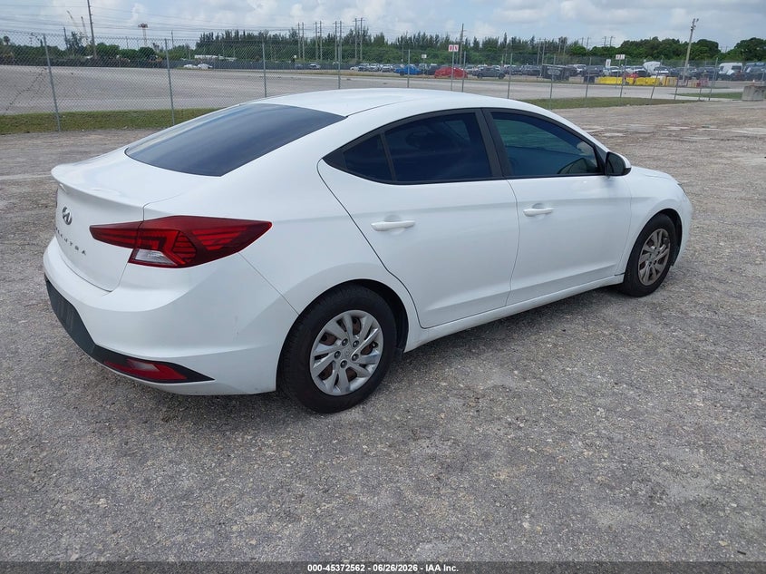 Vin: 5npd74lf7lh601224, lot: 45870548, hyundai elantra se 20204