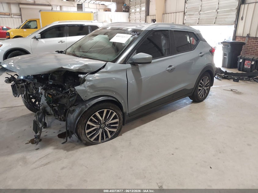 VIN 3N1CP5CV8ML537207 2021 NISSAN KICKS SV XTRONIC CVT