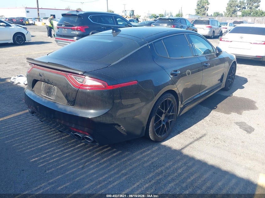 Vin: knae45lc9l6076201, lot: 45870607, kia stinger gt1 20204