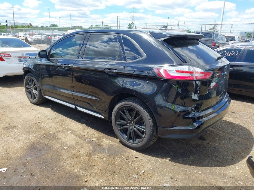 Vin: 2fmpk4j97pba00949, lot: 45870621, ford edge st-line 20233
