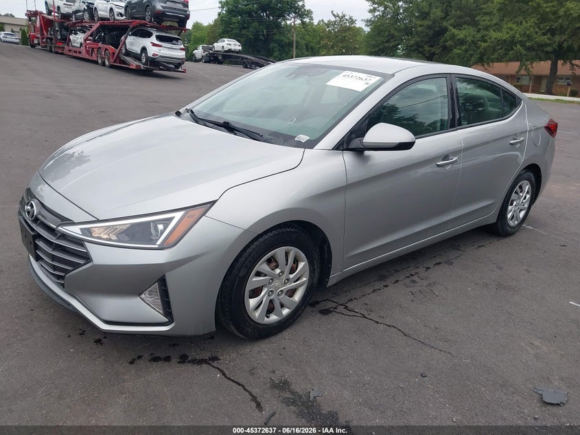 Vin: 5npd74lf5lh612240, lot: 45870623, hyundai elantra se 20202