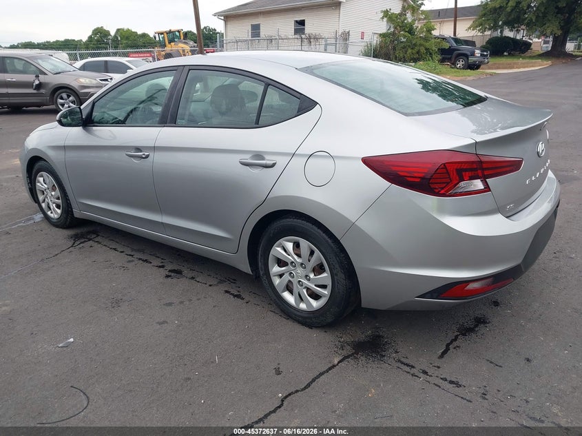 Vin: 5npd74lf5lh612240, lot: 45870623, hyundai elantra se 20203