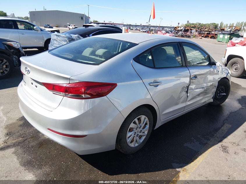 VIN 5NPD74LFXJH355508 2018 HYUNDAI ELANTRA SE
