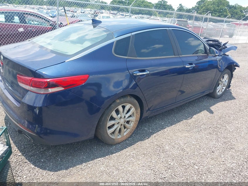 Vin: 5xxgt4l30hg177516, lot: 45870713, kia optima lx 20174