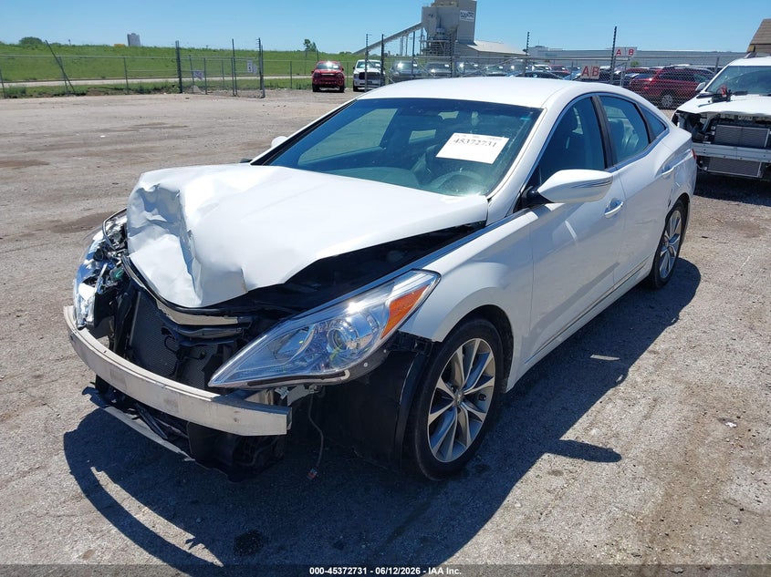 Vin: kmhfg4jg8ga529639, lot: 45870717, hyundai azera 20162