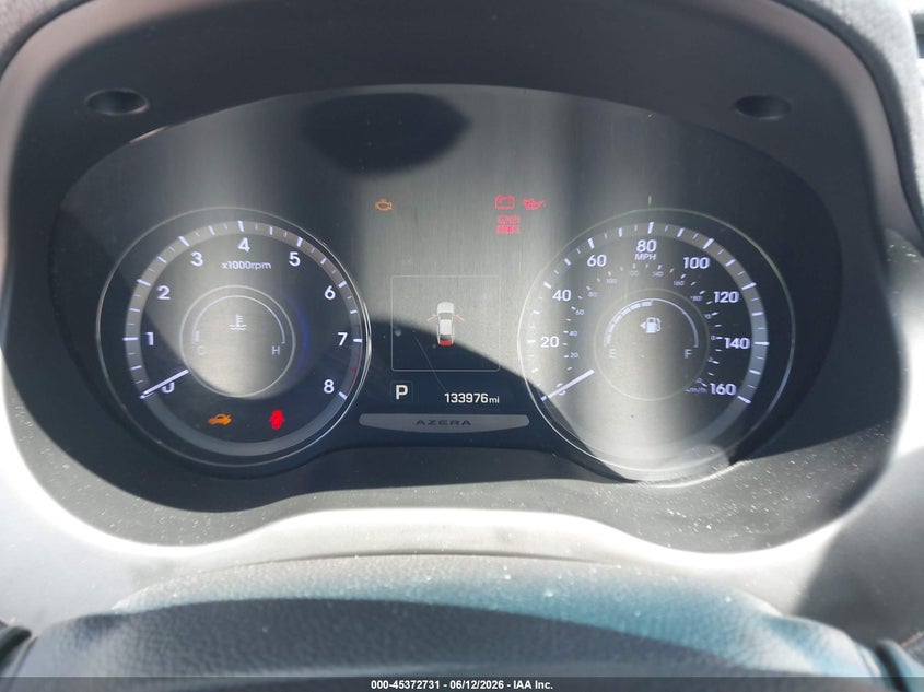2016 HYUNDAI AZERA auction photo 7
