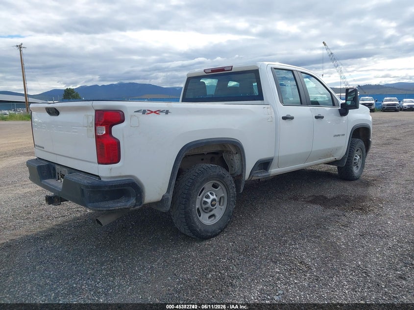 2020 CHEVROLET SILVERADO 2500HD auction photo 4