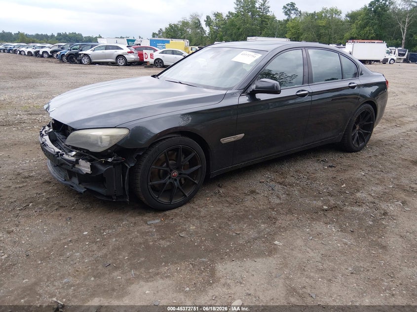 Vin: wbaka8c57bcy36785, lot: 45870737, bmw 750i 20112