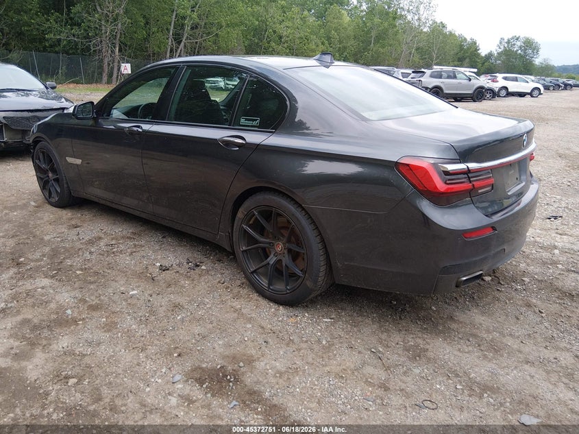 Vin: wbaka8c57bcy36785, lot: 45870737, bmw 750i 20113