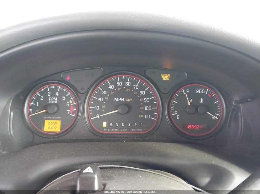 2000 Pontiac Montana M16 VIN: 1GMDX03E1YD193571 Lot: 45372766