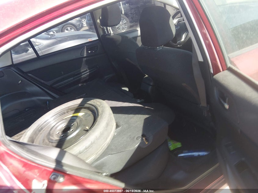 2012 SUBARU IMPREZA auction photo 8