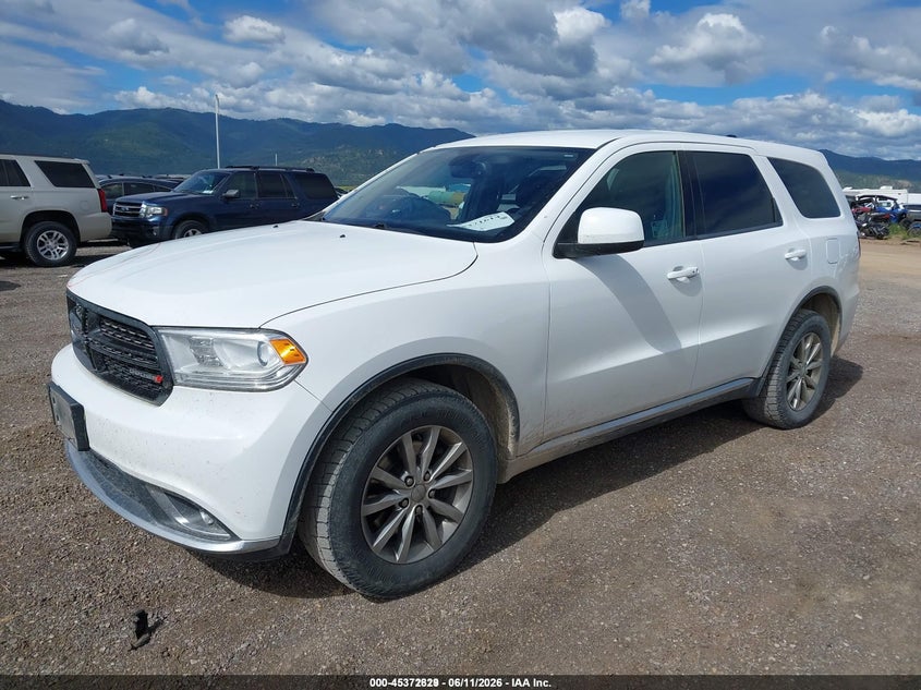 Vin: 1c4sdjft6gc403221, lot: 45870815, dodge durango special service 20162