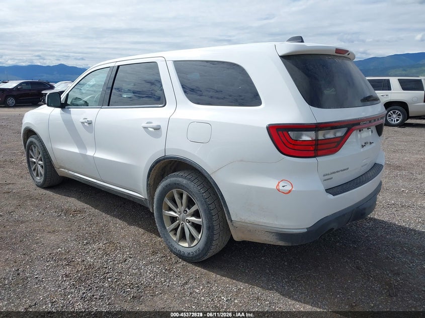 Vin: 1c4sdjft6gc403221, lot: 45870815, dodge durango special service 20163