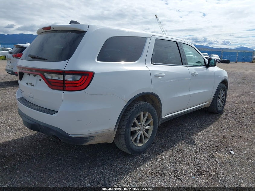 Vin: 1c4sdjft6gc403221, lot: 45870815, dodge durango special service 20164