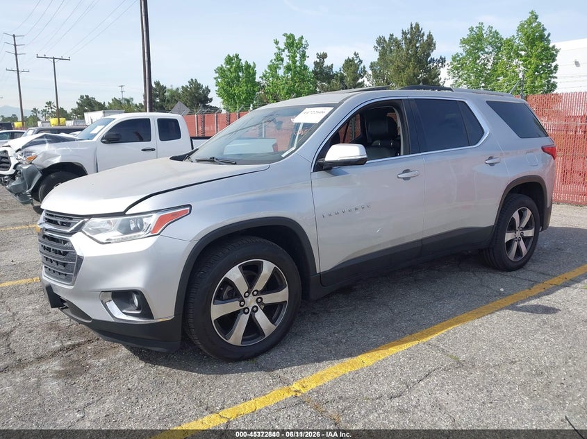 2018 CHEVROLET TRAVERSE VIN 1GNERHKW6JJ150290 nuotrauka 2
