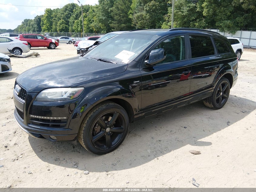 Vin: wa1lgafe7fd029850, lot: 45870833, audi q7 3.0t premium 20152