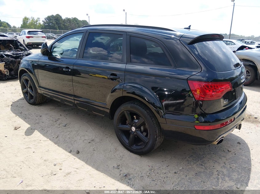 Vin: wa1lgafe7fd029850, lot: 45870833, audi q7 3.0t premium 20153