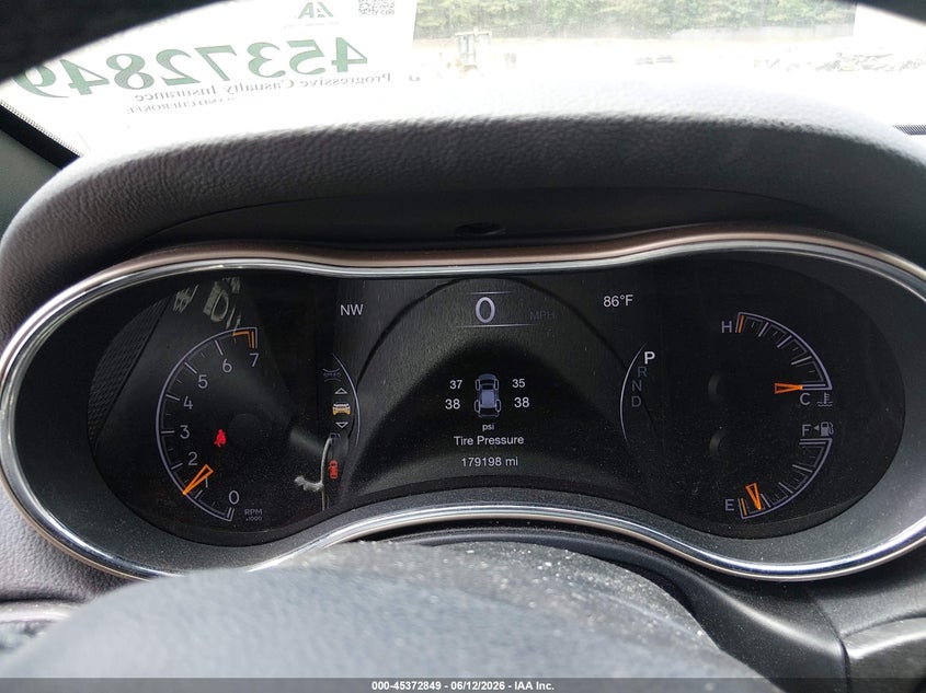 2016 JEEP GRAND CHEROKEE auction photo 7