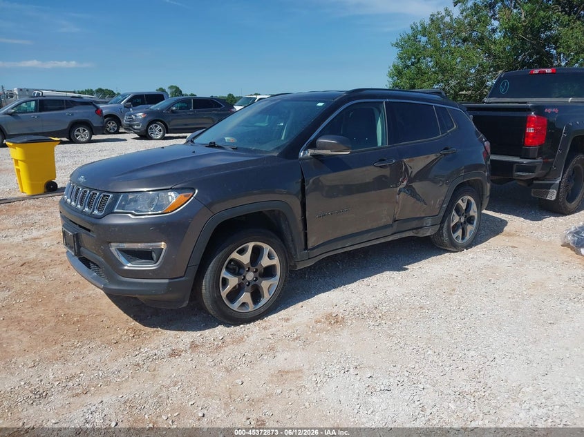 Vin: 3c4njdcb6lt163489, lot: 45870859, jeep compass limited 4x4 20202