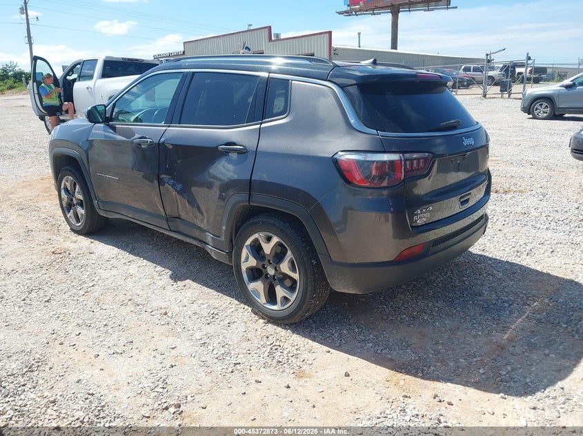 Vin: 3c4njdcb6lt163489, lot: 45870859, jeep compass limited 4x4 20203