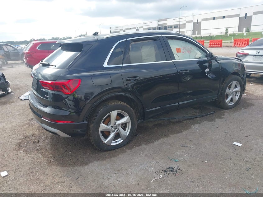 Vin: wa1aecf39l1028204, lot: 45870867, audi q3 premium 45 tfsi quattro tiptronic 20204