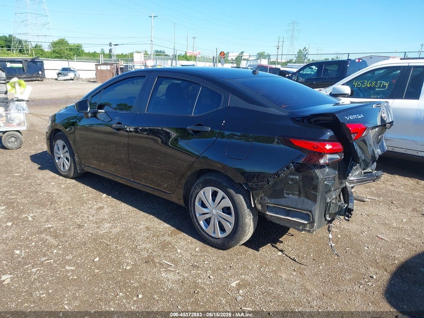 2025 NISSAN VERSA SEDAN 1.6L I-4 DOHC, VVT, 122HP