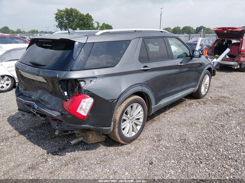 2020 FORD EXPLORER auction photo 4