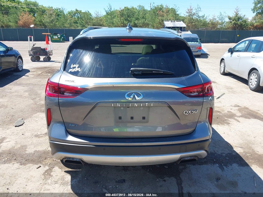2020 Infiniti Qx50 Luxe Awd VIN: 3PCAJ5M39LF113311 Lot: 45372913