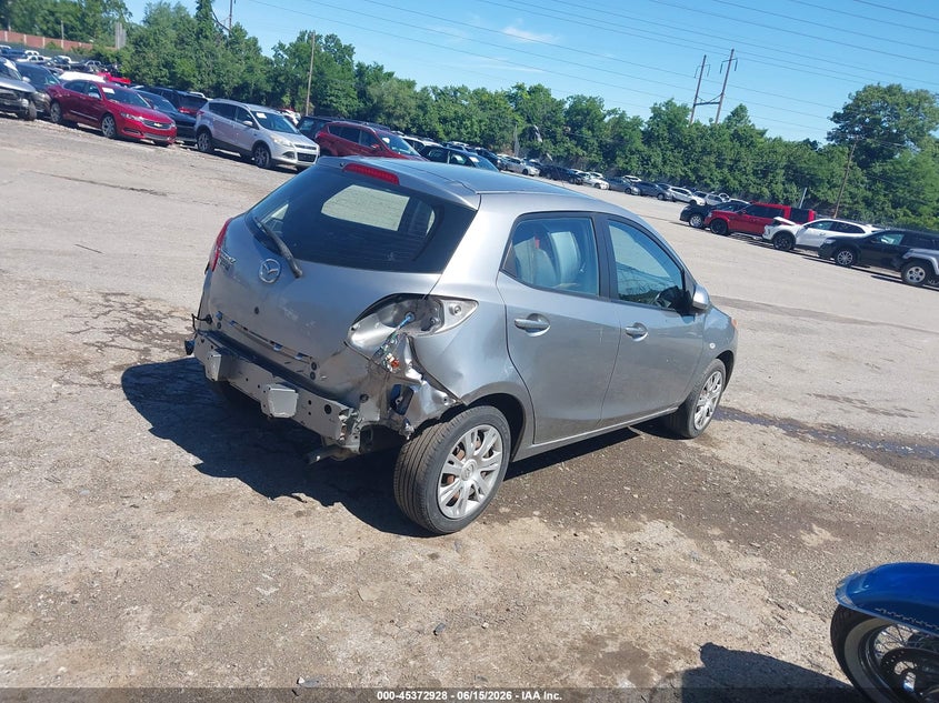 Vin: jm1de1kz9d0165541, lot: 45870914, mazda mazda2 sport 20134