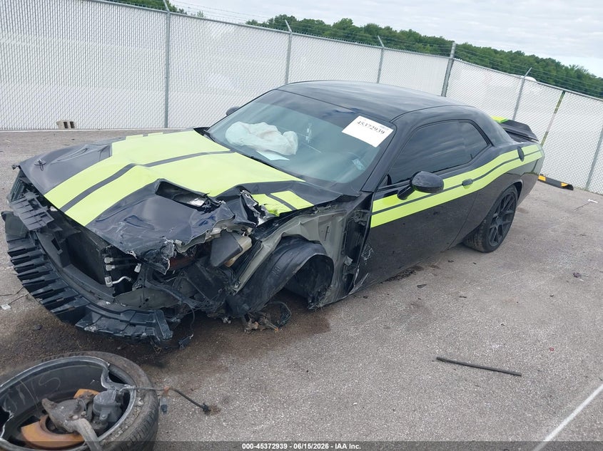 Vin: 2c3cdzag9hh611089, lot: 45870925, dodge challenger sxt 20172