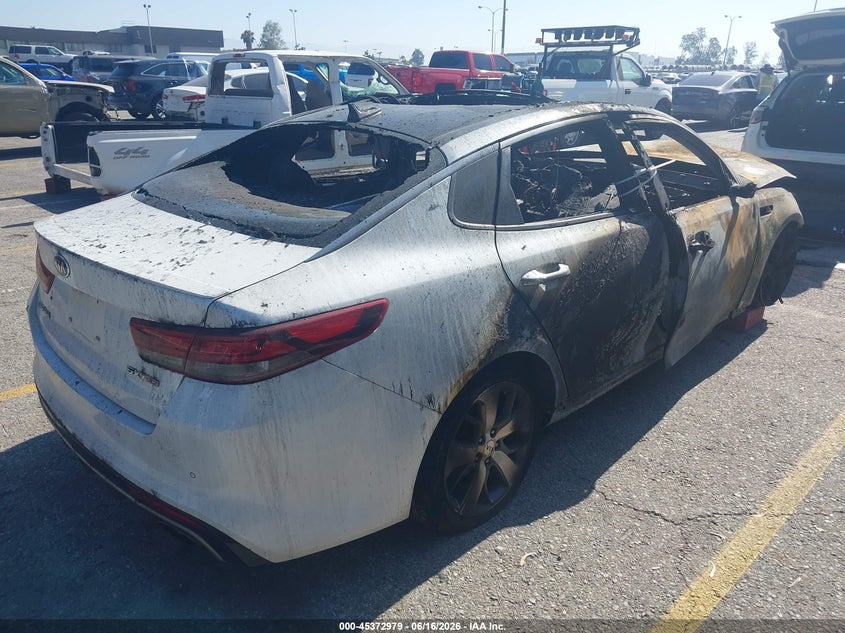 Vin: 5xxgw4l24gg011691, lot: 45870965, kia optima sx turbo 20164