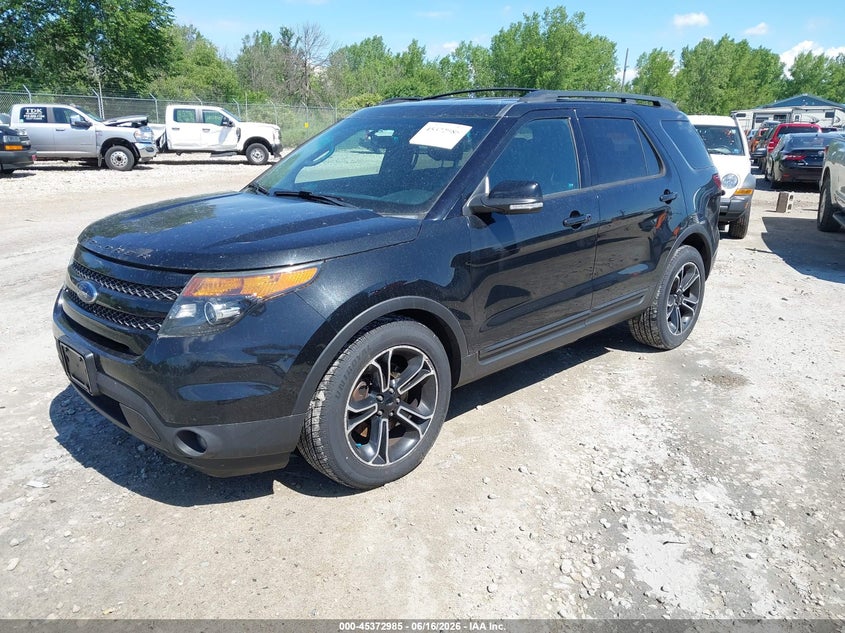 Vin: 1fm5k8gt6fgc47016, lot: 45870971, ford explorer sport 20152