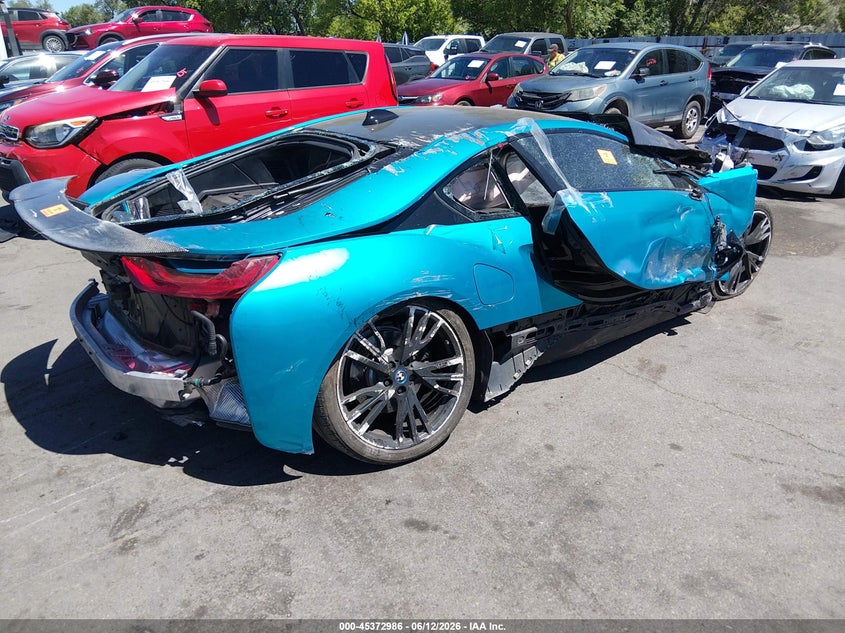 Vin: wby2z2c54gv675976, lot: 45870972, bmw i8 20164