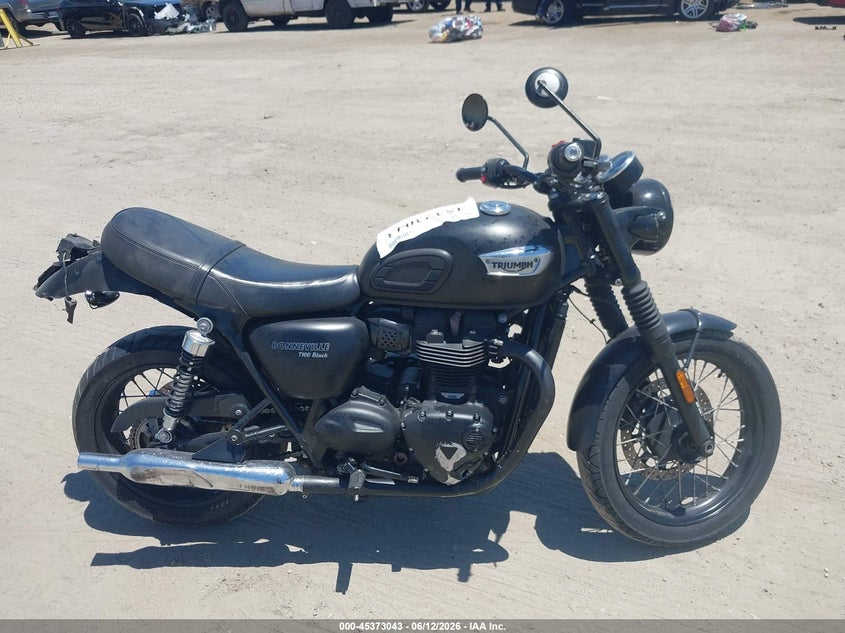 2018 Triumph Bonneville VIN: CMTD10GN6JT837126 Lot: 45373043
