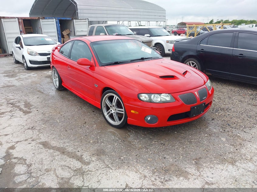 2006 PONTIAC GTO auction photo 1