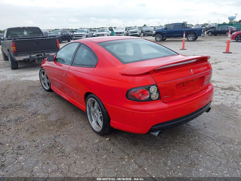 2006 PONTIAC GTO auction photo 3