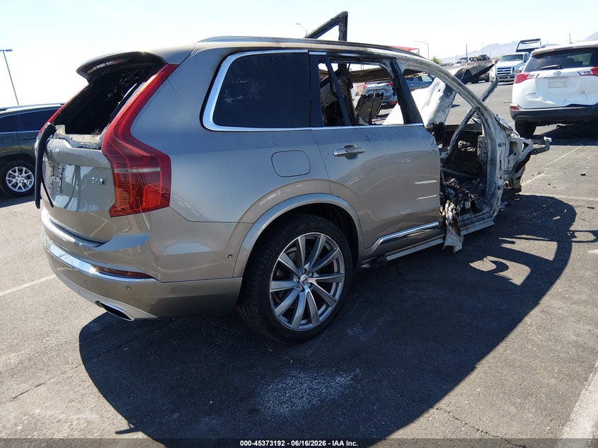 Vin: yv4a22pl0l1532497, lot: 45871178, volvo xc90 t6 inscription 7 passenger 20204