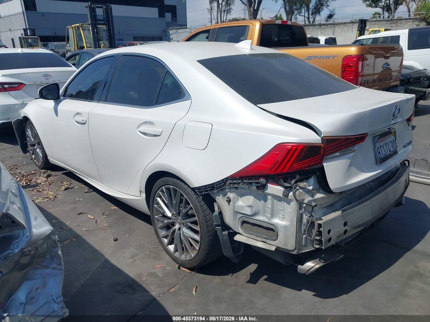 Vin: jthba1d26h5040278, lot: 45871180, lexus is 200t 20173