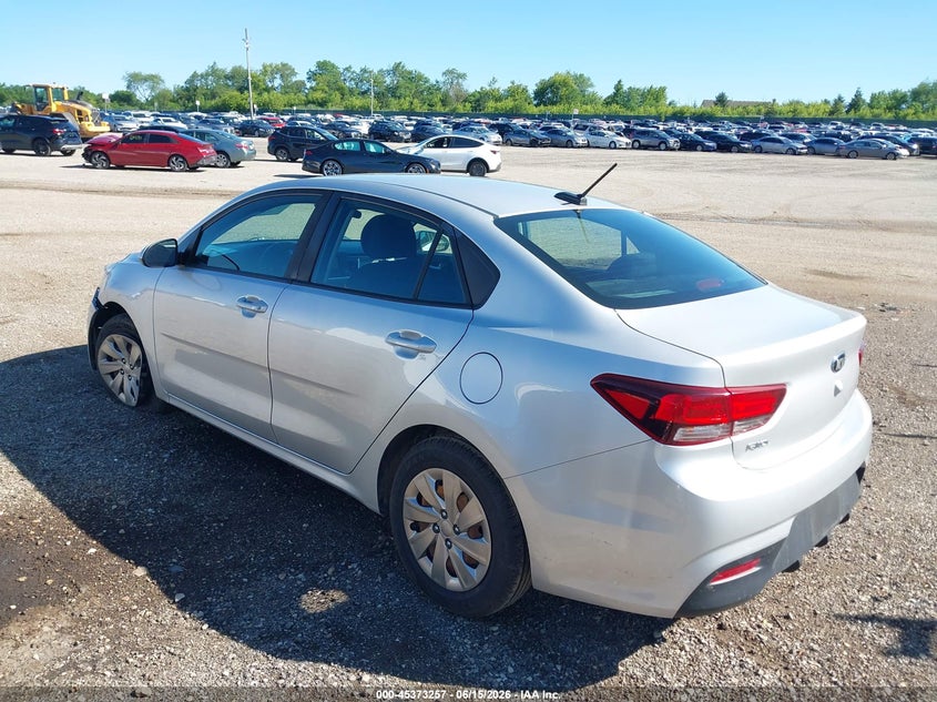 Vin: 3kpa24ab0je096839, lot: 45871243, kia rio s 20183